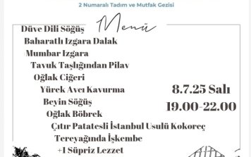 7 Mehmet Sakatat Tadımı