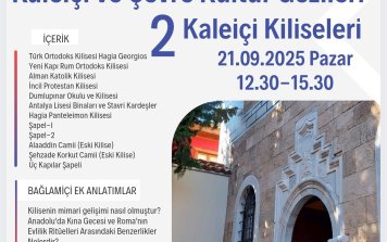 Kaleiçi Kiliseleri (No:2) (12:30-15:30)