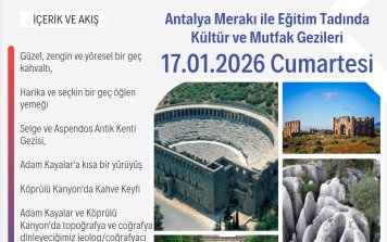 Aspendos, Köprülü Kanyon, Selge, Adamkayalar Kültür ve Mutfak Gezisi