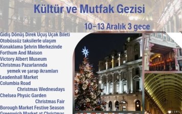 Londra ve Yılbaşı (10-13 Aralık)