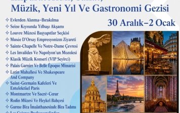 Paris, Versailles, İmparatorluk, Sanat, Müzik ve Yeniyıl (30 Aralık 2 Ocak)