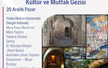Myra, Andriake Limanı, Demre Kültür ve Mutfak Gezisi